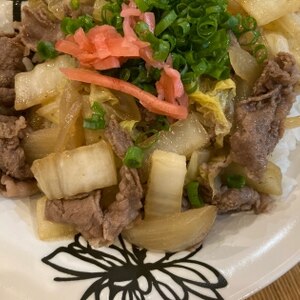 ♡玉ねぎたくさん　牛丼　大人の味付け♡